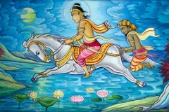 MV-Jayasiri-murals: Crossing River Anoma